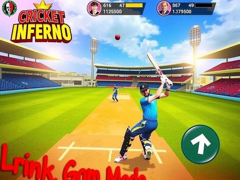 Cricket Supreme Inferno Game Screenshot